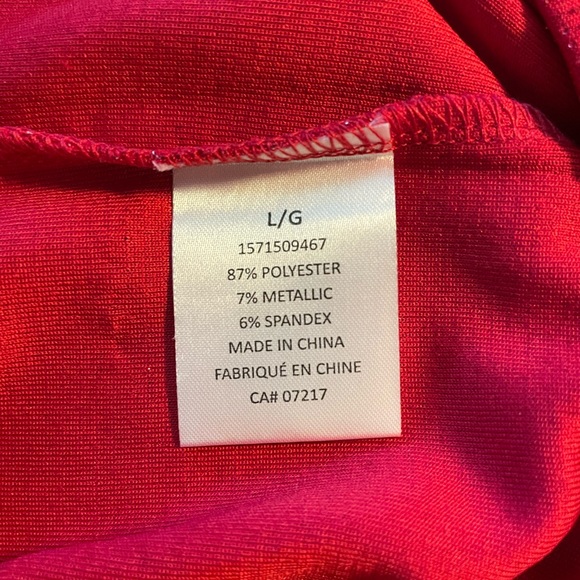 Vintage Sloane & Sadie Sparkle crossover peakaboo sleeve blouse - Picture 10 of 11